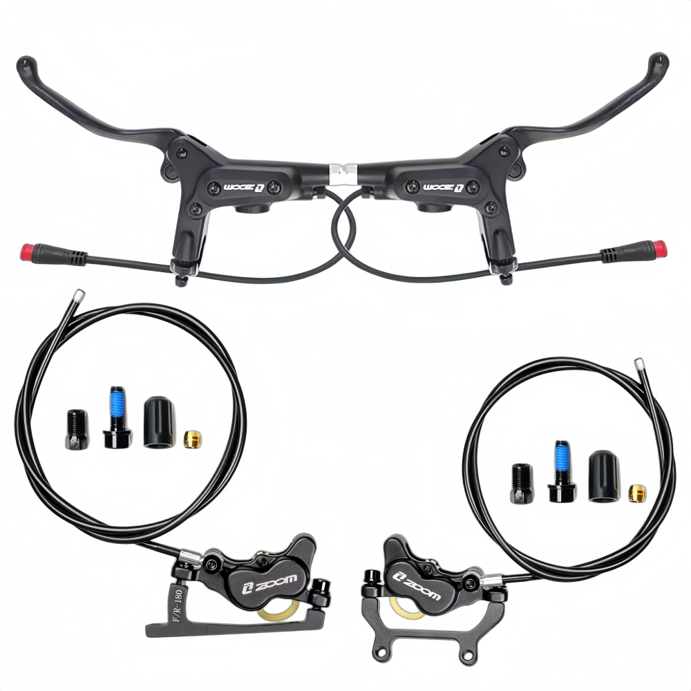 Zoom Hydraulic Brake 4 Piston E-Scooter - Set Freno a Disco Idraulico a