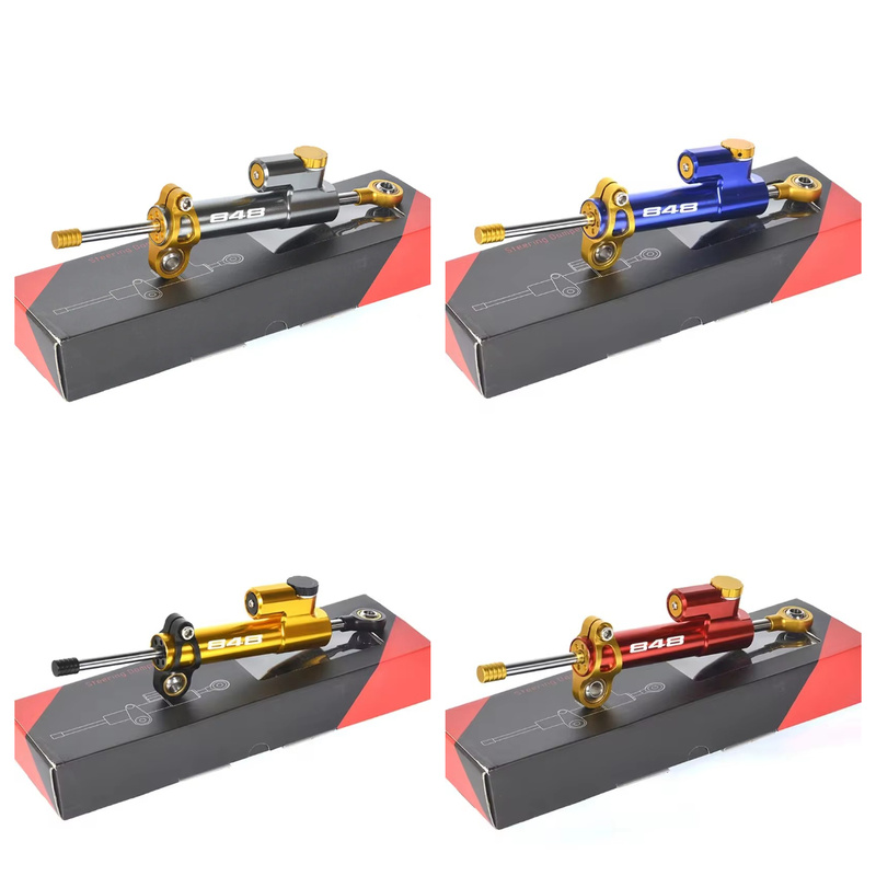 Steering Damper Stabilizer Kit Cnc - PER DUCATI 848 2007-2013 2008 2009
