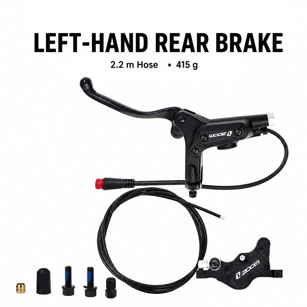 Set Freno a Disco Idraulico a  - Zoom Hydraulic Brake 4 Piston E-Scooter recensione e prezzo