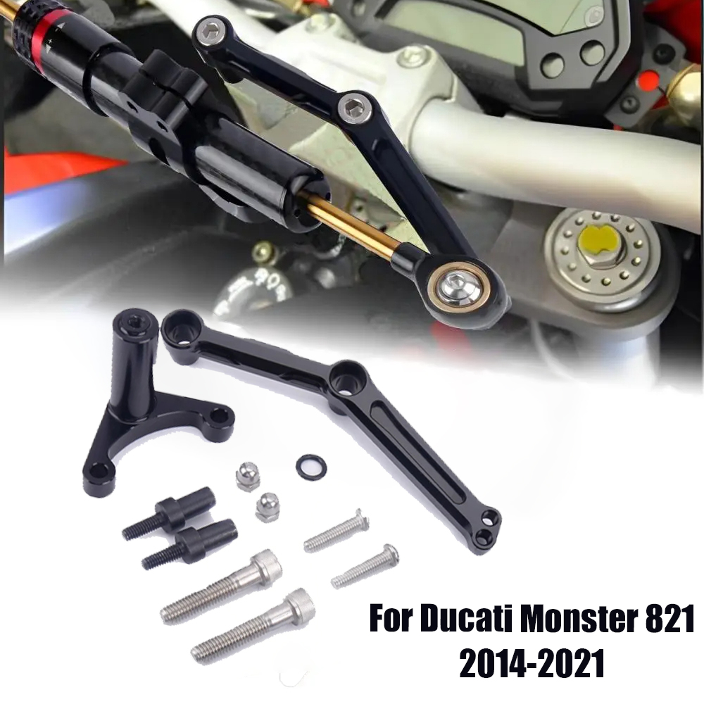 Accessorio moto Staffa ammorti - Steering Damper Stabilizer Kit Cnc recensione e prezzo