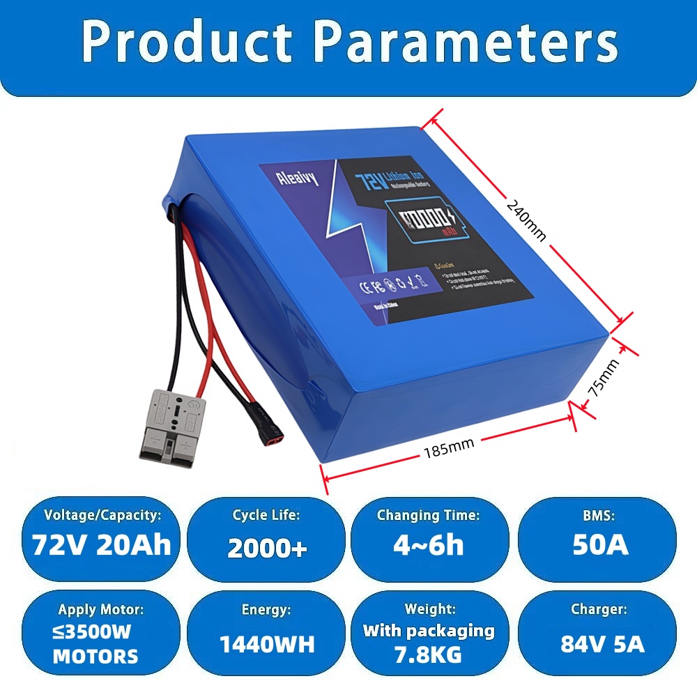 Batteria 72V 20S4P 20AH 20S6P  - 72V 30Ah Lifepo4 Battery Pack recensione e prezzo
